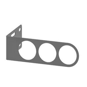 KOMPLEMENT Valet Metal Steel Hanger Dark Grey  6 3/4" x 2"